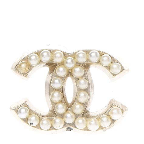 fake chanel pearl brooch|chanel pearl brooch price.